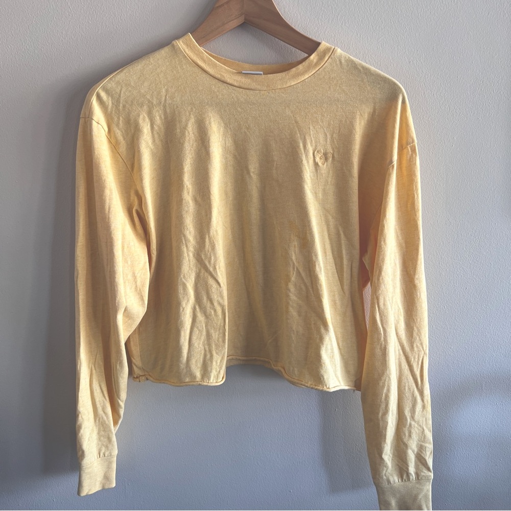 Aritzia TNA cropped long sleeve
